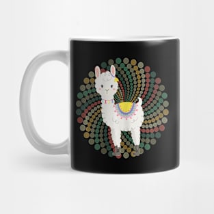 Llama Shirt For Women Summer Birthday Gift For Alpaca Lovers Mug